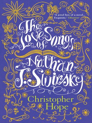 cover image of The Love Songs of Nathan J. Swirsky